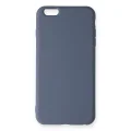 BUĞZ İphone 6 Plus Kılıf Nano İçi Kadife Silikon - Gri