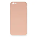 BUĞZ İphone 6 Plus Kılıf Nano İçi Kadife Silikon - Pudra