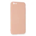 BUĞZ İphone 6 Plus Kılıf Nano İçi Kadife Silikon - Pudra