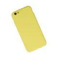 BUĞZ İphone 6 Plus Kılıf Nano İçi Kadife Silikon - Sarı