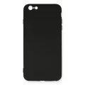 BUĞZ İphone 6 Plus Kılıf Nano İçi Kadife Silikon - Siyah