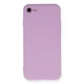 BUĞZ İphone 7 Kılıf Nano İçi Kadife Silikon - Lila