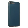 BUĞZ İphone 7 Plus Kılıf Coco Deri Silikon Kapak - Mavi