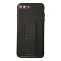 BUĞZ İphone 7 Plus Kılıf Coco Deri Standlı Kapak - Siyah