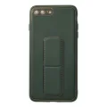 BUĞZ İphone 7 Plus Kılıf Coco Deri Standlı Kapak - Yeşil