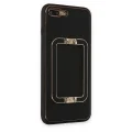BUĞZ İphone 7 Plus Kılıf Coco Elit Kapak - Siyah