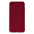 BUĞZ İphone 7 Plus Kılıf First Silikon - Bordo