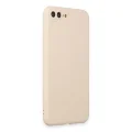 BUĞZ İphone 7 Plus Kılıf First Silikon - Krem