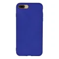 BUĞZ İphone 7 Plus Kılıf Nano İçi Kadife Silikon - Lacivert
