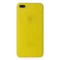 BUĞZ İphone 7 Plus Kılıf Pp Ultra İnce Kapak - Sarı