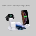  iPhone, AirPods ve Akıllı Saat Uyumlu Çoklu Şarj Cihazı