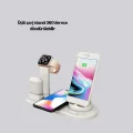 BUĞZ iPhone, Apple Watch ve AirPods ile Uyumlu 4ü 1 Arada Şarj Ünitesi – Tüm Apple Cihazları Tek Noktada - Lisinya