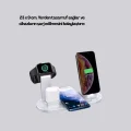 BUĞZ iPhone, Apple Watch ve AirPods ile Uyumlu 4ü 1 Arada Şarj Ünitesi – Tüm Apple Cihazları Tek Noktada - Lisinya