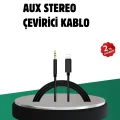BUĞZ iPhone Uyumlu Lightning – 3.5mm Aux Adaptör Kablo Stereo Ses Aktarım