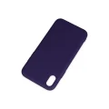 BUĞZ İphone Xr Kılıf Nano İçi Kadife Silikon - Mor