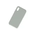 BUĞZ İphone Xs Max Kılıf Lansman Legant Silikon - Açık Gri