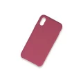 BUĞZ İphone Xs Max Kılıf Lansman Legant Silikon - Fuşya