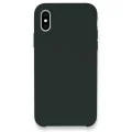 BUĞZ İphone Xs Max Kılıf Lansman Legant Silikon - Koyu Yeşil