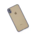 BUĞZ İphone Xs Max Kılıf Montreal Silikon Kapak - Gri