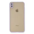 BUĞZ İphone Xs Max Kılıf Montreal Silikon Kapak - Mor