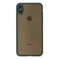 BUĞZ İphone Xs Max Kılıf Montreal Silikon Kapak - Yeşil