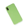 BUĞZ İphone Xs Max Kılıf Nano İçi Kadife Silikon - Açık Yeşil