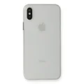 BUĞZ İphone Xs Max Kılıf Pp Ultra İnce Kapak - Beyaz
