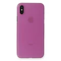 BUĞZ İphone Xs Max Kılıf Pp Ultra İnce Kapak - Pembe