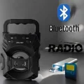  Işıklı Bluetooth Hoparlör Müzik ve Renkli Işık Taşınabiilir