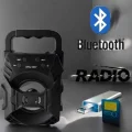 BUĞZ Işıklı Bluetooth Hoparlör Müzik ve Renkli Işık Taşınabiilir - BUĞZ