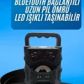 BUĞZ Işıklı Bluetooth Hoparlör Ses Bombası Taşınabilir Yüksek Ses Kaliteli Radyo Özelliği - BUĞZ