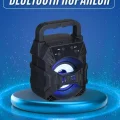 BUĞZ Işıklı Bluetooth Hoparlör Ses Bombası Taşınabilir Yüksek Ses Kaliteli Radyo Özelliği - BUĞZ