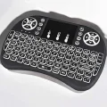  Işıklı Kablosuz Mini Q Klavye Tüm Cihazlara Uyumlu