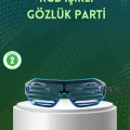BUĞZ Işıklı LED Gözlük Parti Konser ve Etkinlik Aksesuarı