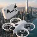 BUĞZ Işıklı Mini Drone Çift Batarya ve Yedek Pervane Setli