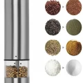  Işıklı Otomatik Tuz ve Karabiber Öğütücü Baharat Öğütücü