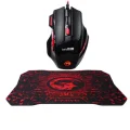 BUĞZ Işıklı Oyuncu Mouse ve Mousepad Seti Ergonomik Tasarım ve RGB Aydınlatma