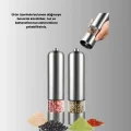 BUĞZ Işıklı Pilli Baharat Değirmeni Taze ve Pratik Öğütme - BUĞZ