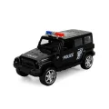 BUĞZ -- Işıklı Polis Jeep Model Arabalar 12 cm