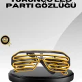 BUĞZ Işıklı Tasarımlı LED Gözlük Eğlence Aksesuarı
