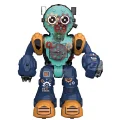  Işıklı ve Müzikli Şeffaf Renkli Robot