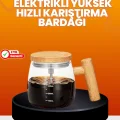 BUĞZ Isıtıcılı Manyetik Karıştırıcı Kupa – 400 ml, C Tipi Şarjlı, Akıllı Tasarım