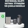 BUĞZ Isıtmalı Titreşimli Diz Masaj Cihazı 3D Rezonans Teknolojili