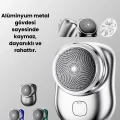  Islak-Kuru Kullanımlı Suya Dayanıklı Mini Tıraş Cihazı