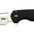 BUĞZ İsonzo 1396bk Siyah Kamp Çakı 18cm - Yarı Otomatik, Kemerlikli, Kutulu