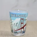 BUĞZ İstanbul Temalı Cam Shot Bardak