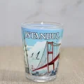 BUĞZ İstanbul Temalı Cam Shot Bardak Alk4357