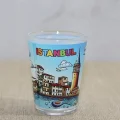 BUĞZ İstanbul Temalı Cam Shot Bardak - Model 3