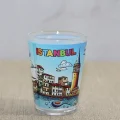 BUĞZ İstanbul Temalı Cam Shot Bardak - Model 3