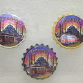 BUĞZ İstanbul Temalı Gazoz Kapağı Magnet - Model 4
